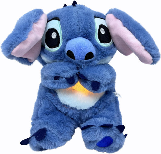 Stitch Plush Toy with Light that Breathes and Calms Anxiety with Music for Sleeping