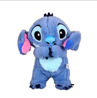 Stitch Plush Toy with Light that Breathes and Calms Anxiety with Music for Sleeping